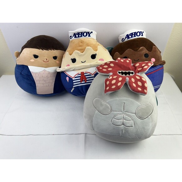 Squishmallows Plush 10” Stranger Things Demogorgon Eleven USS Btrscotch Choc Pud - Picture 1 of 10